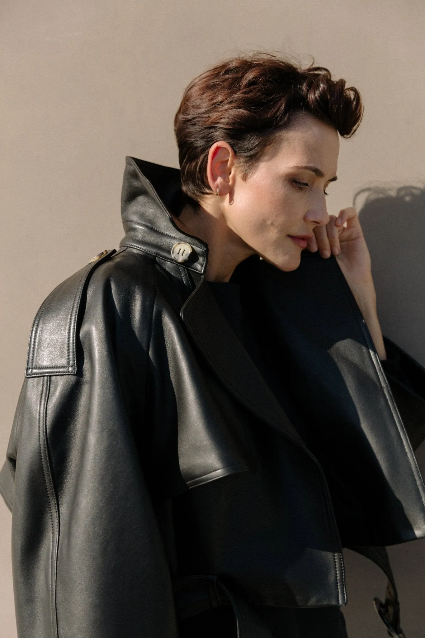 MOTO JACKET IN FRENCH LEATHER - PRE-ORDER AVAILABLE