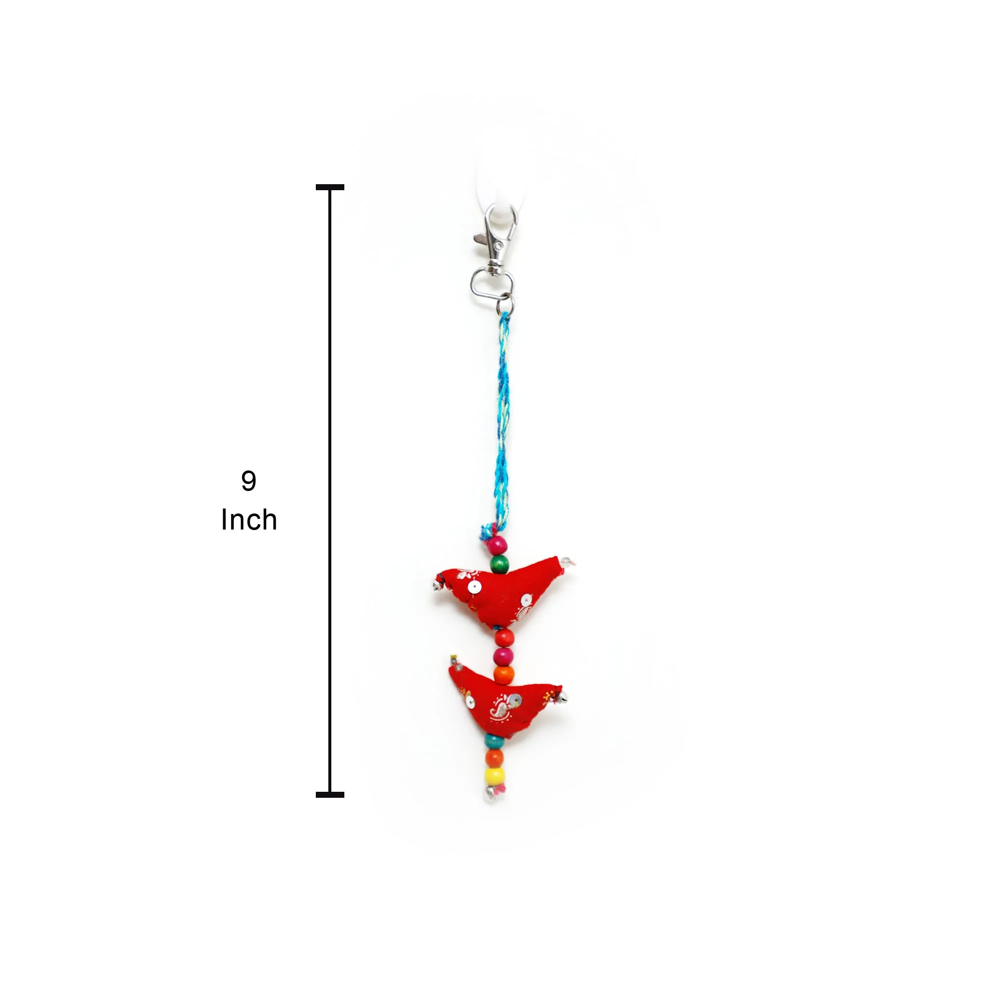 Multicolor Bird Charm