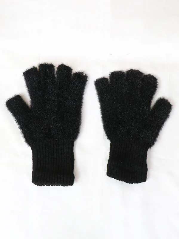 Multicolor Women's Winter Gloves / Girls Winter Gloves / Fingerless Gloves WG02