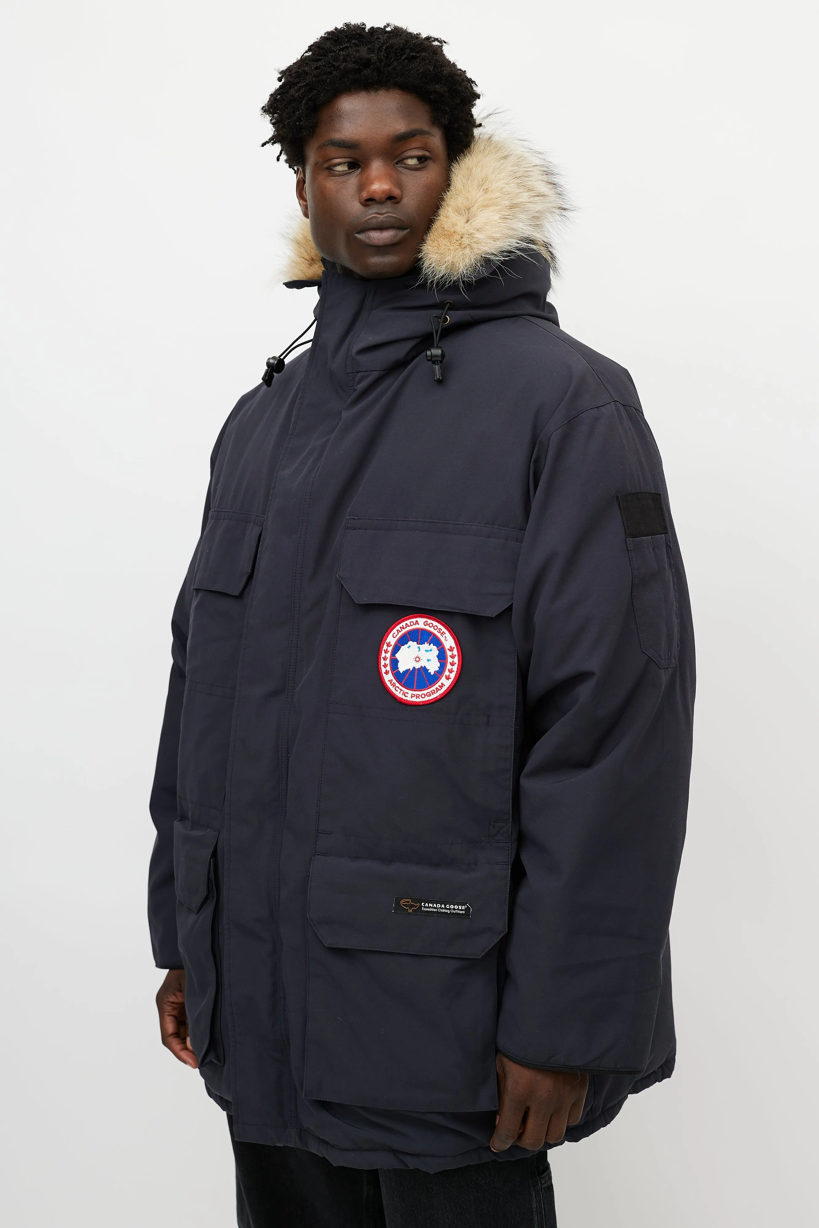 Navy Expedition Fur Down Parka