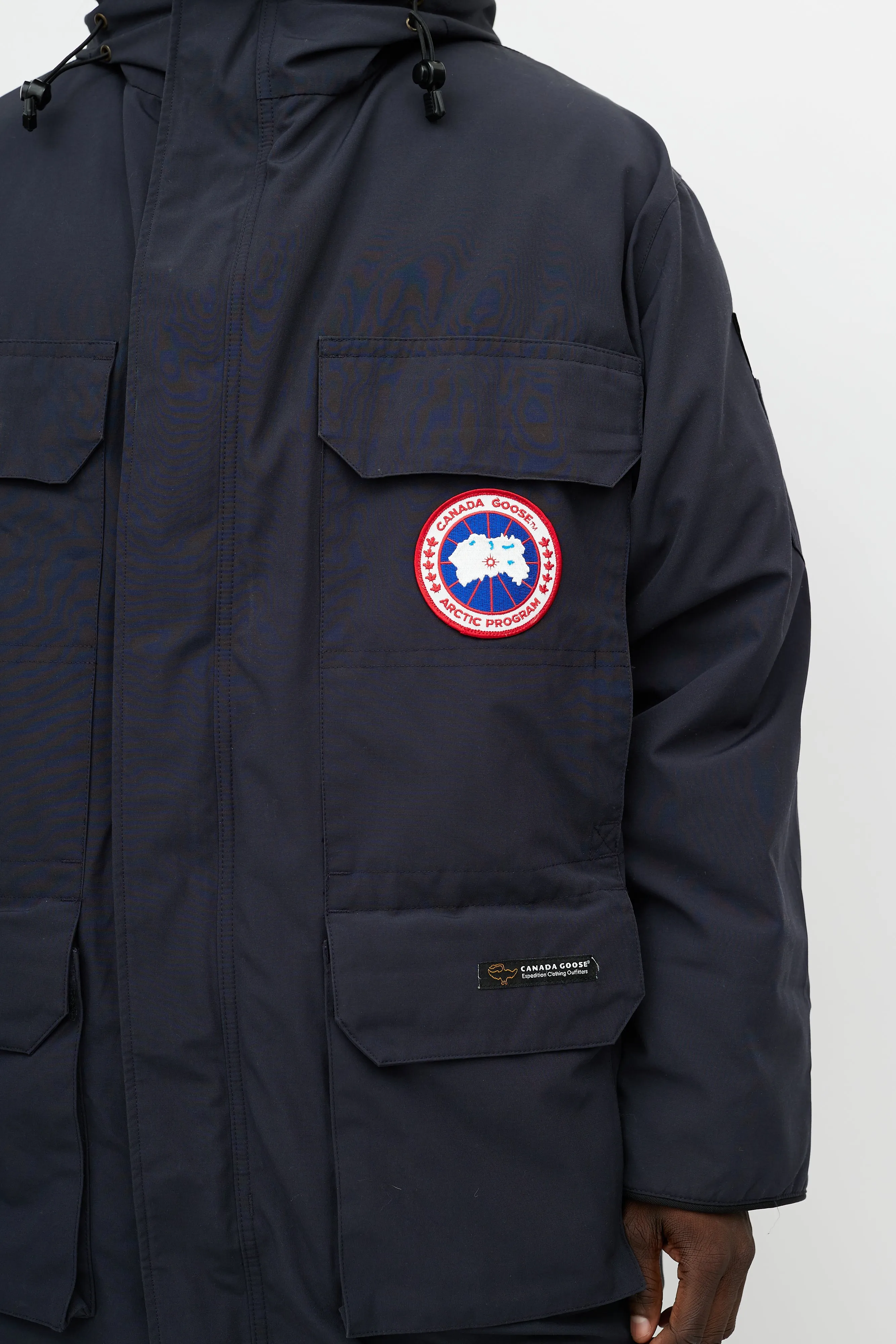 Navy Expedition Fur Down Parka