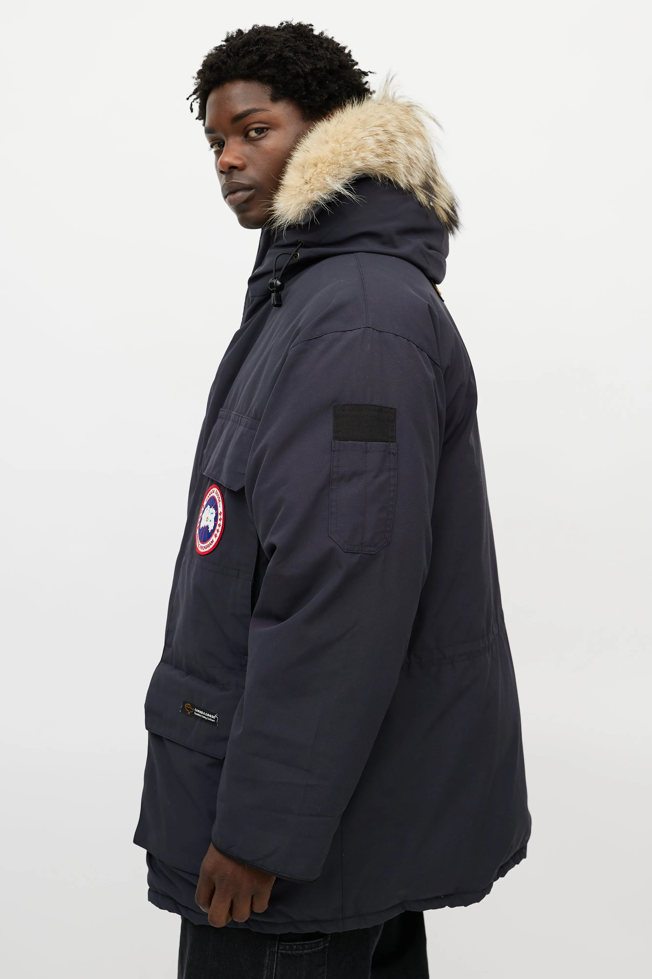 Navy Expedition Fur Down Parka