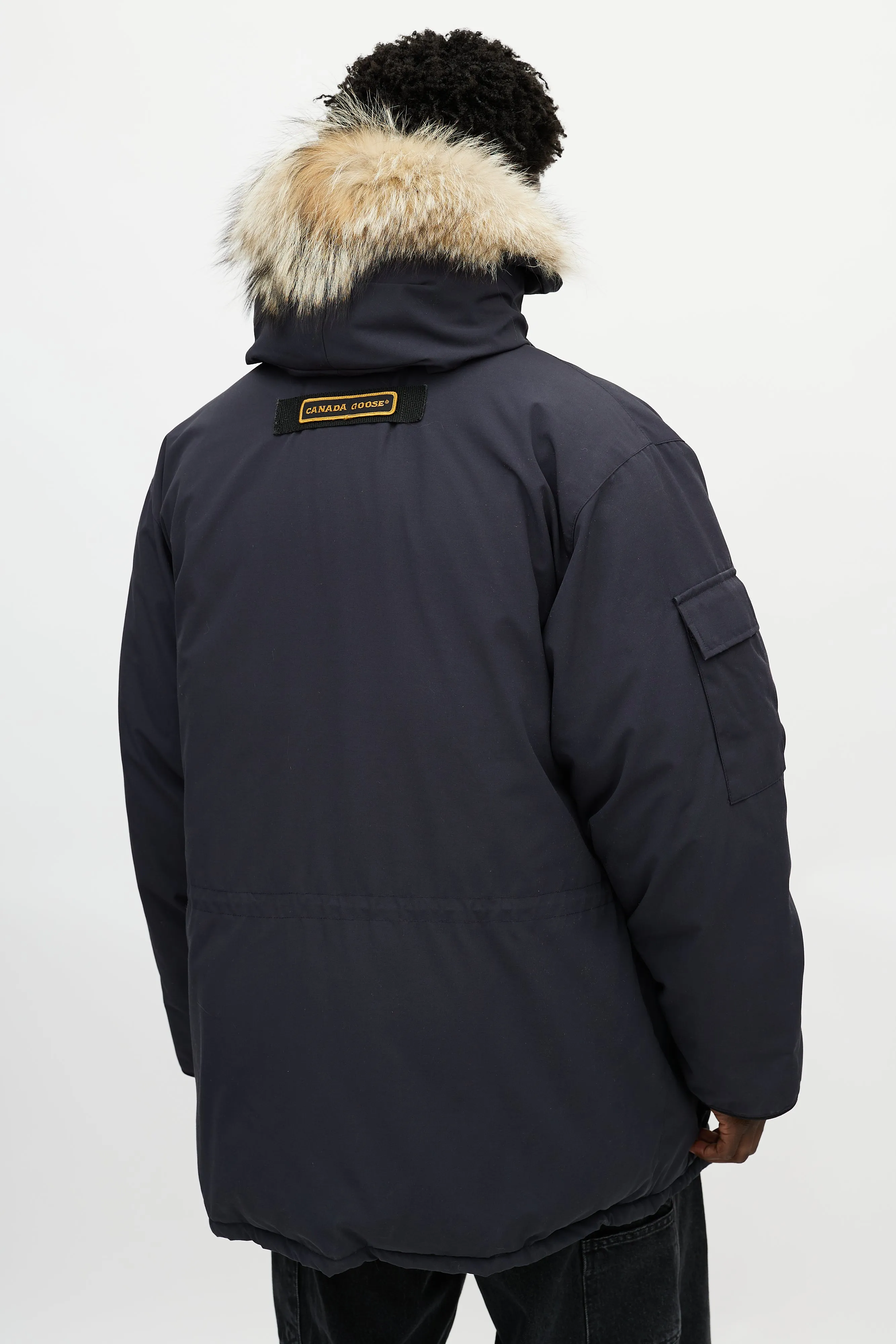 Navy Expedition Fur Down Parka