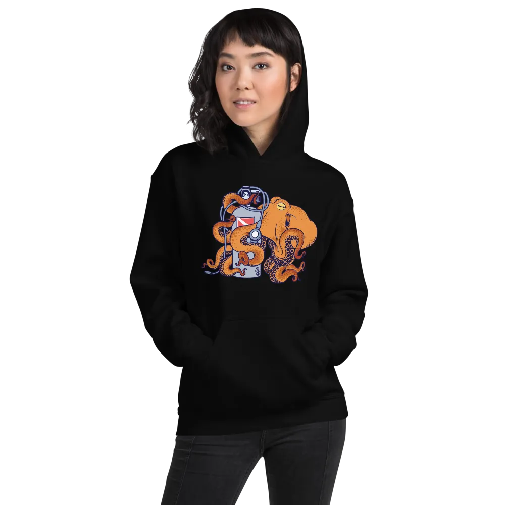 Orange Octogen - I'm a Sucker for Scuba Hoodie - Unisex