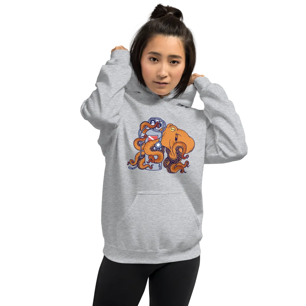 Orange Octogen - I'm a Sucker for Scuba Hoodie - Unisex