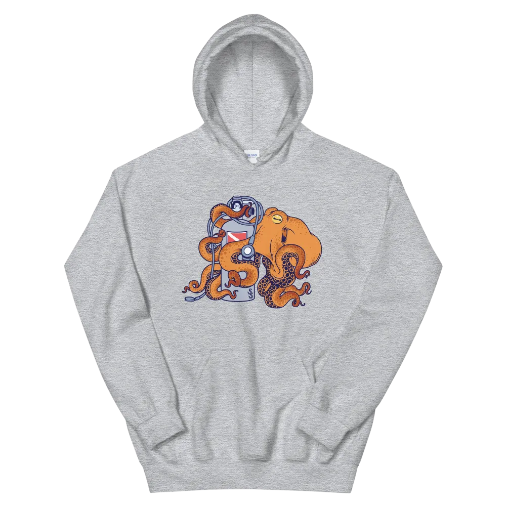 Orange Octogen - I'm a Sucker for Scuba Hoodie - Unisex