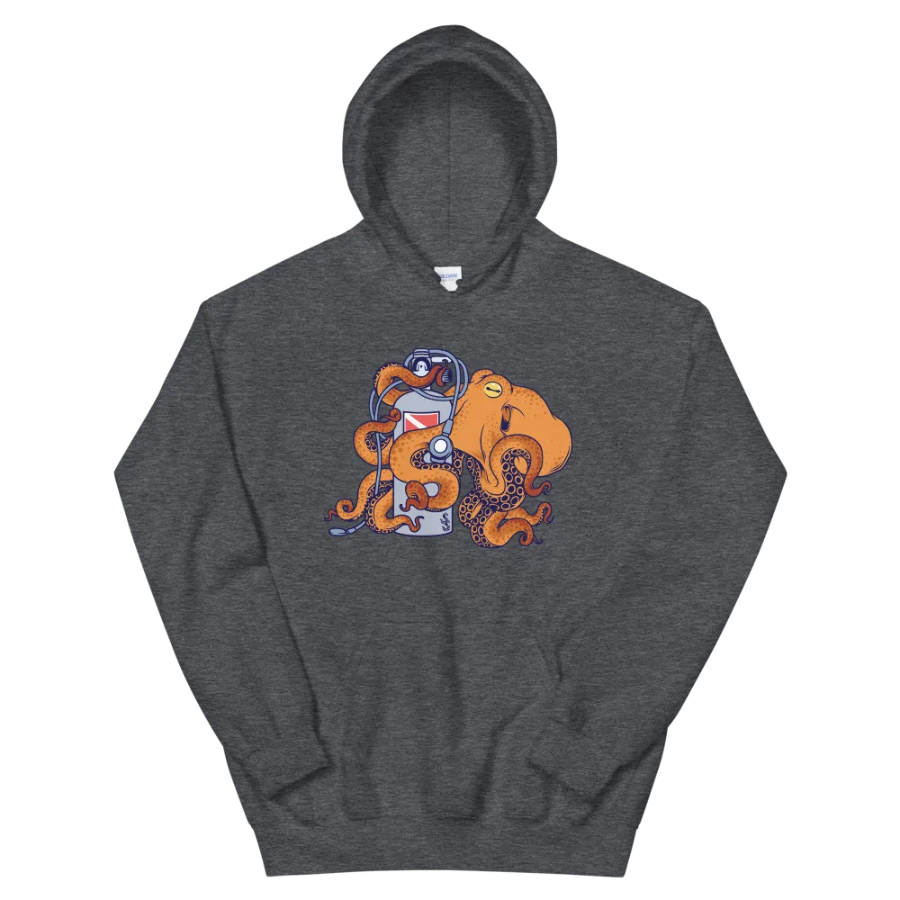 Orange Octogen - I'm a Sucker for Scuba Hoodie - Unisex