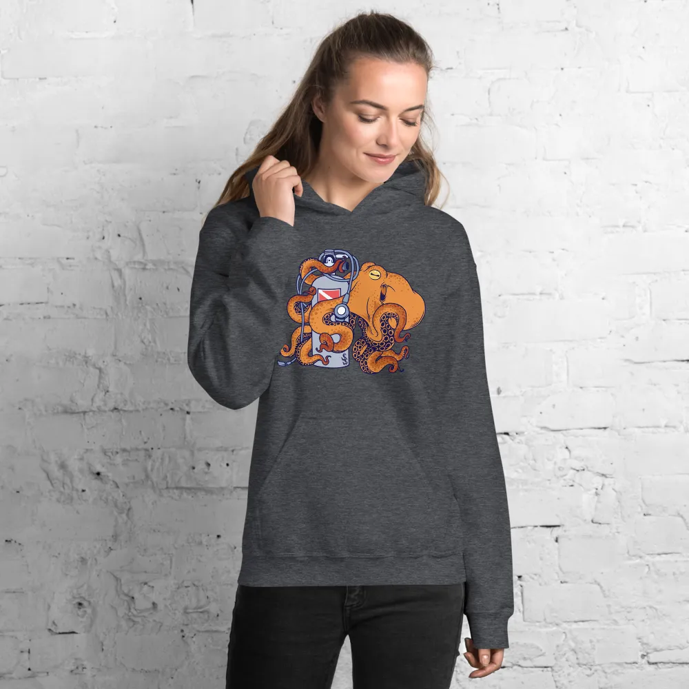 Orange Octogen - I'm a Sucker for Scuba Hoodie - Unisex