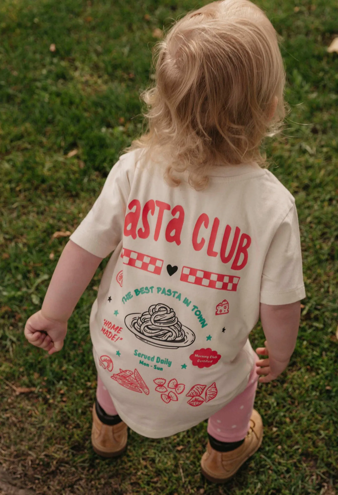 Pasta Club Organic Cotton Childrens T-Shirt