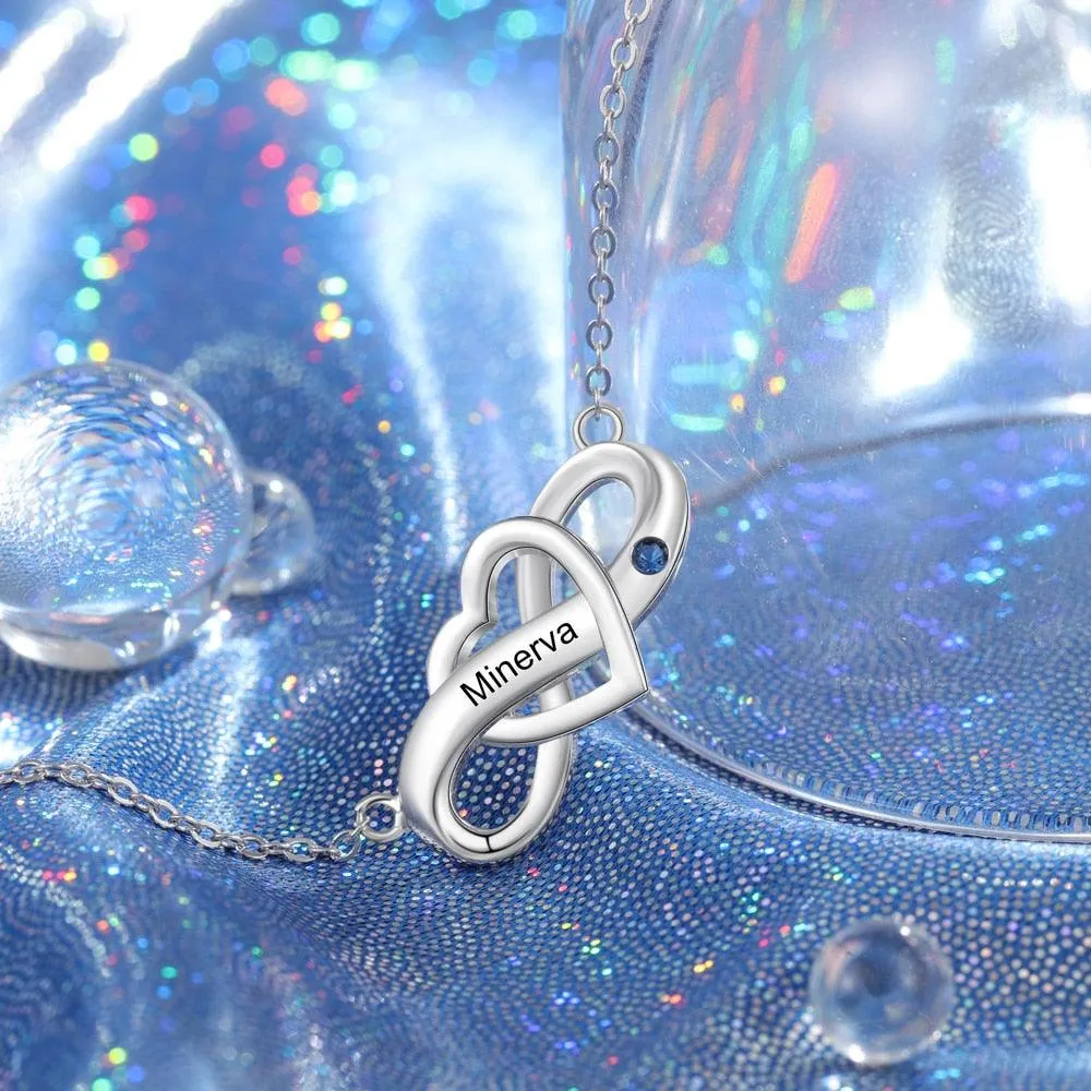 Personalized Infinity Necklace Accessories for Women