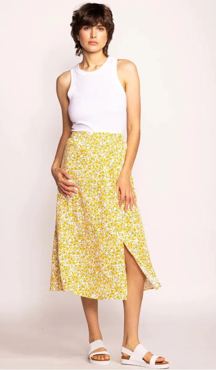 Pink Martini Floral Pattern Skirt 915028