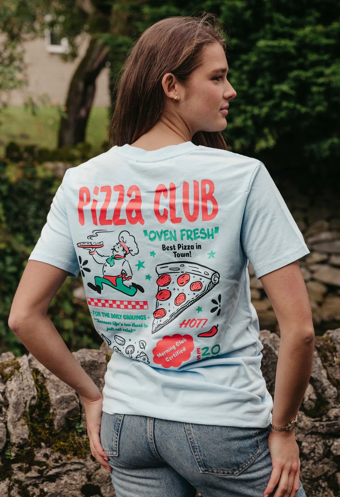 Pizza Club Organic Cotton T-Shirt