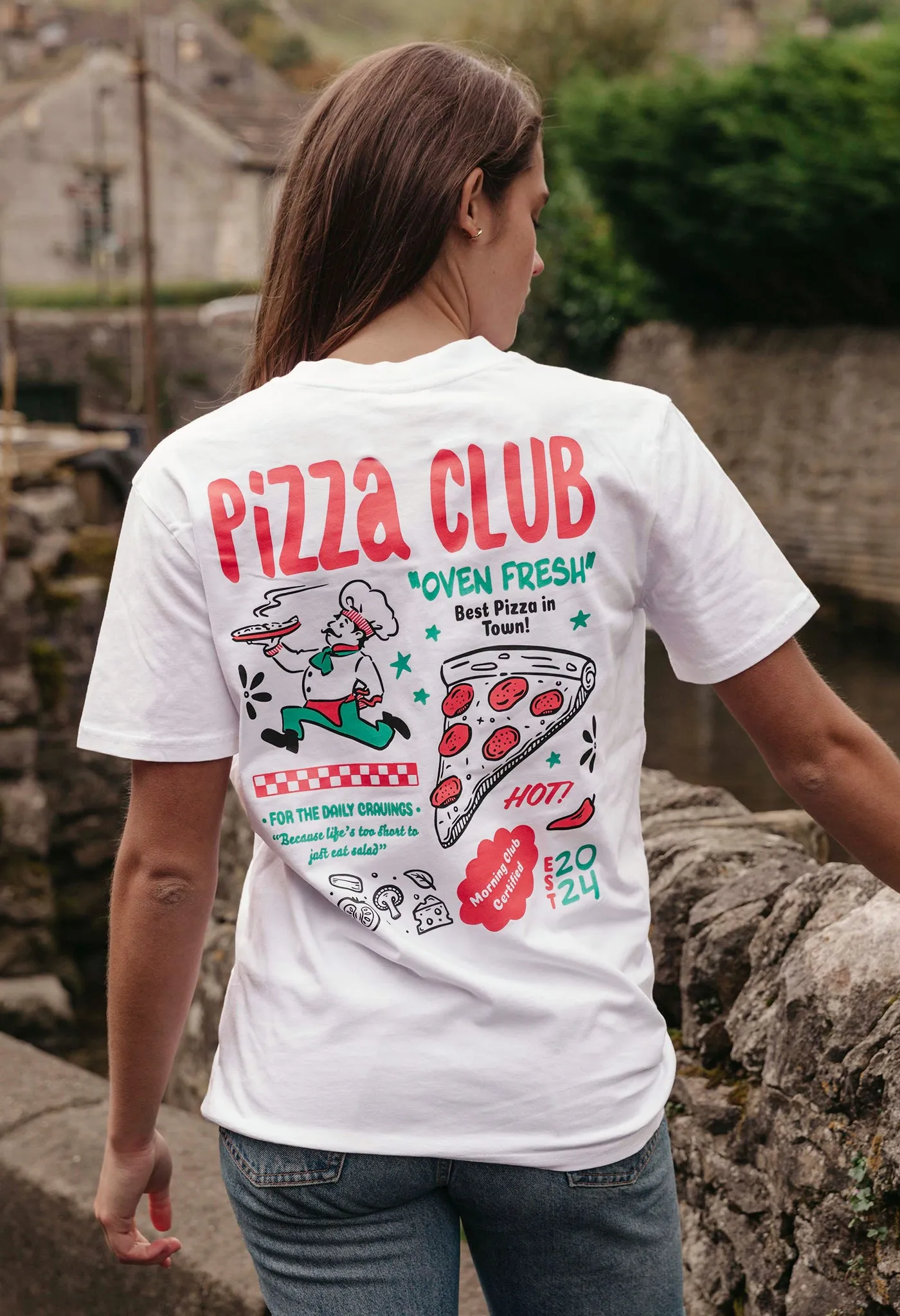 Pizza Club Organic Cotton T-Shirt