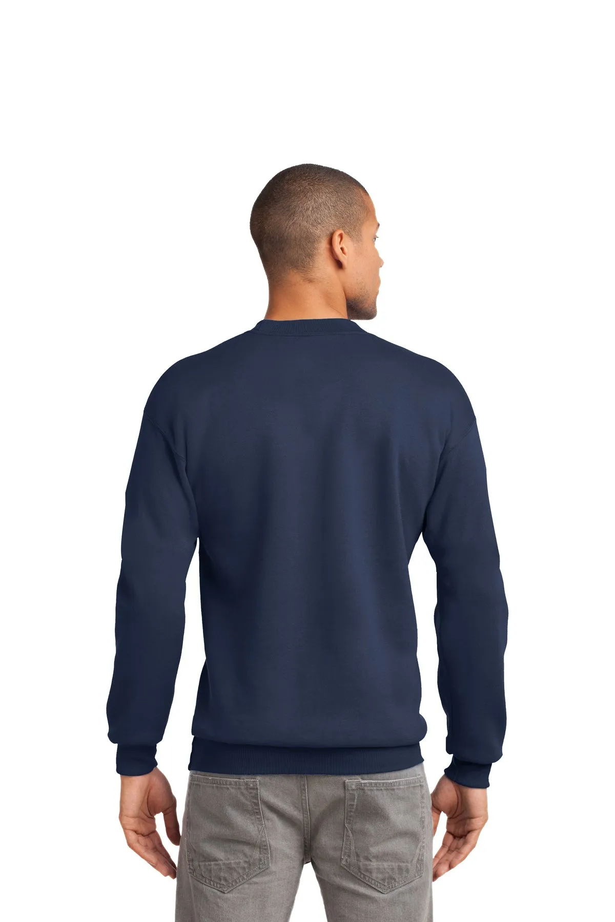 Port & Company Tall Essential Fleece Custom Sweatshirts, Navy