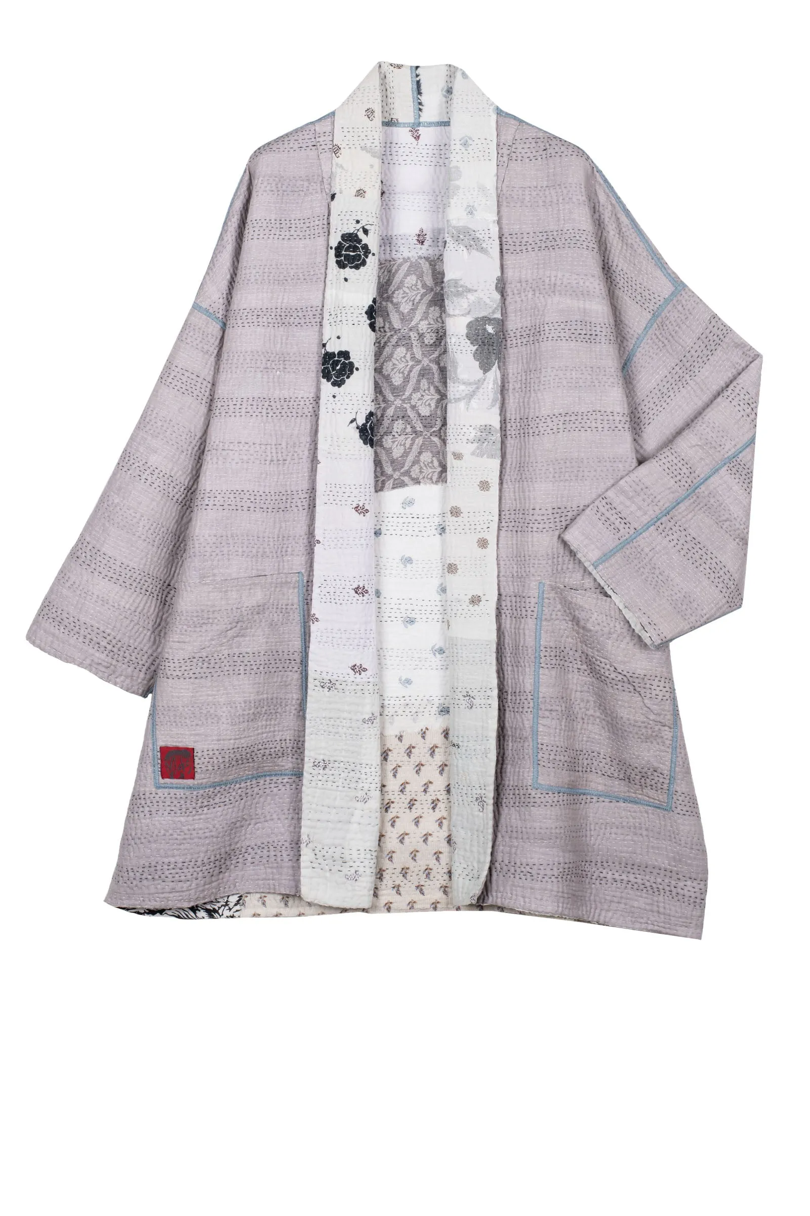 POWDER PATCH KANTHA HAORI JACKET