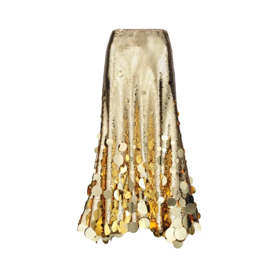 Pre Order:  Elegant Disc Sequin Skirt