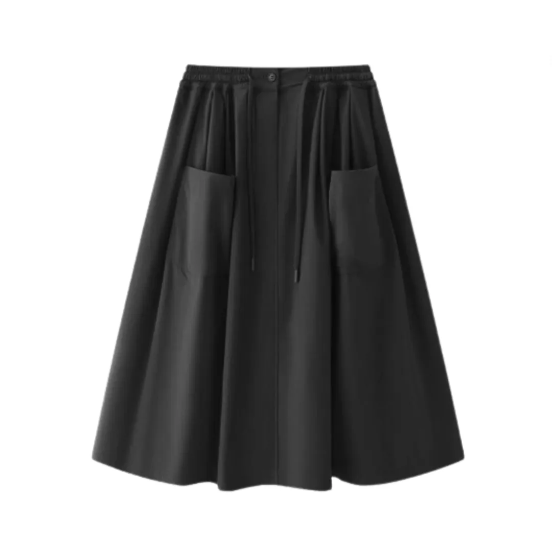 Pre Order: Large Pocket A-Line Umbrella Skirt