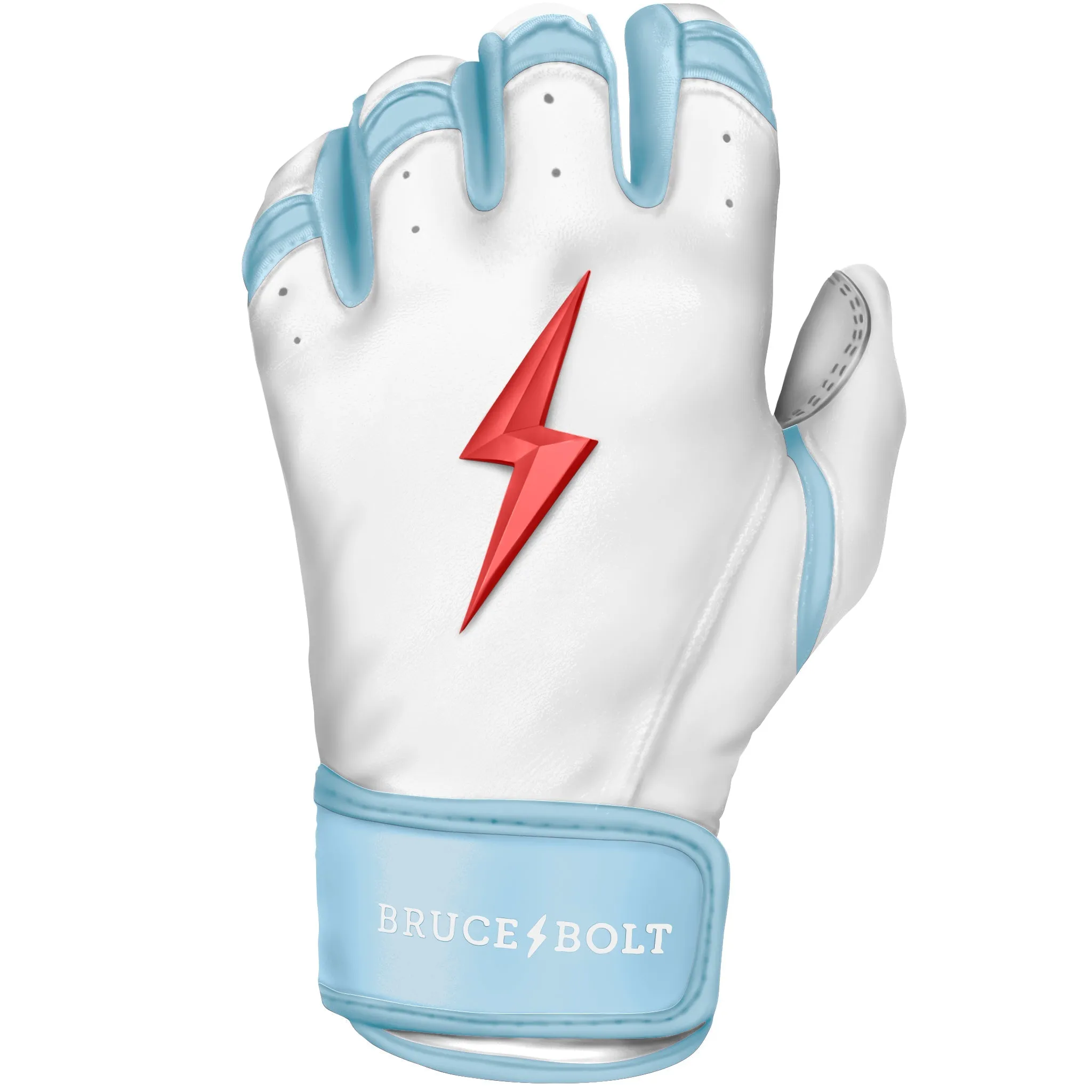 PREMIUM PRO HAPP Series Short Cuff Batting Gloves | WHITE