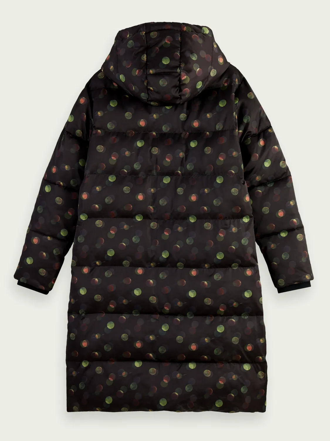 Printed Puffer Coat