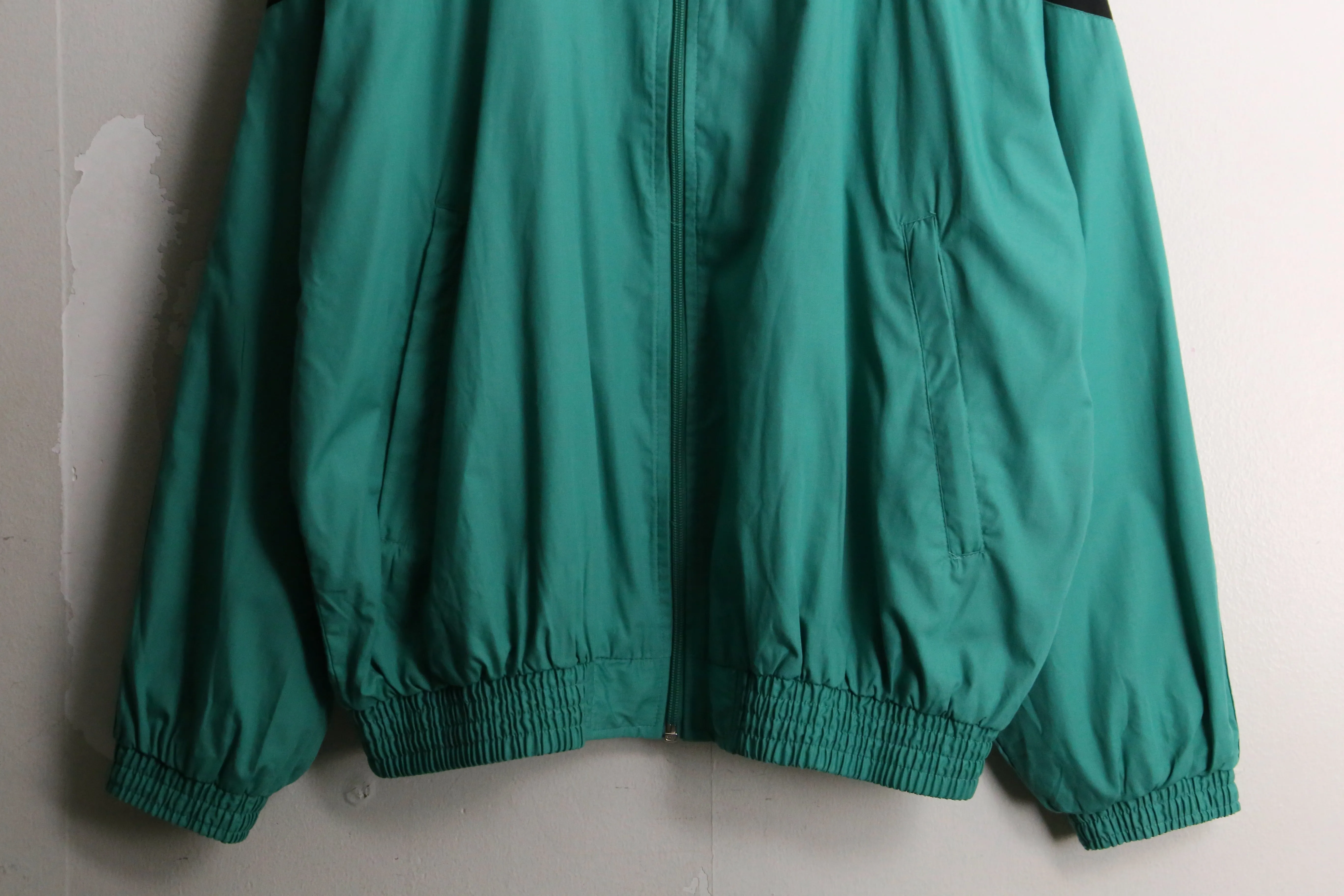 “PUMA” green nylon track jacket