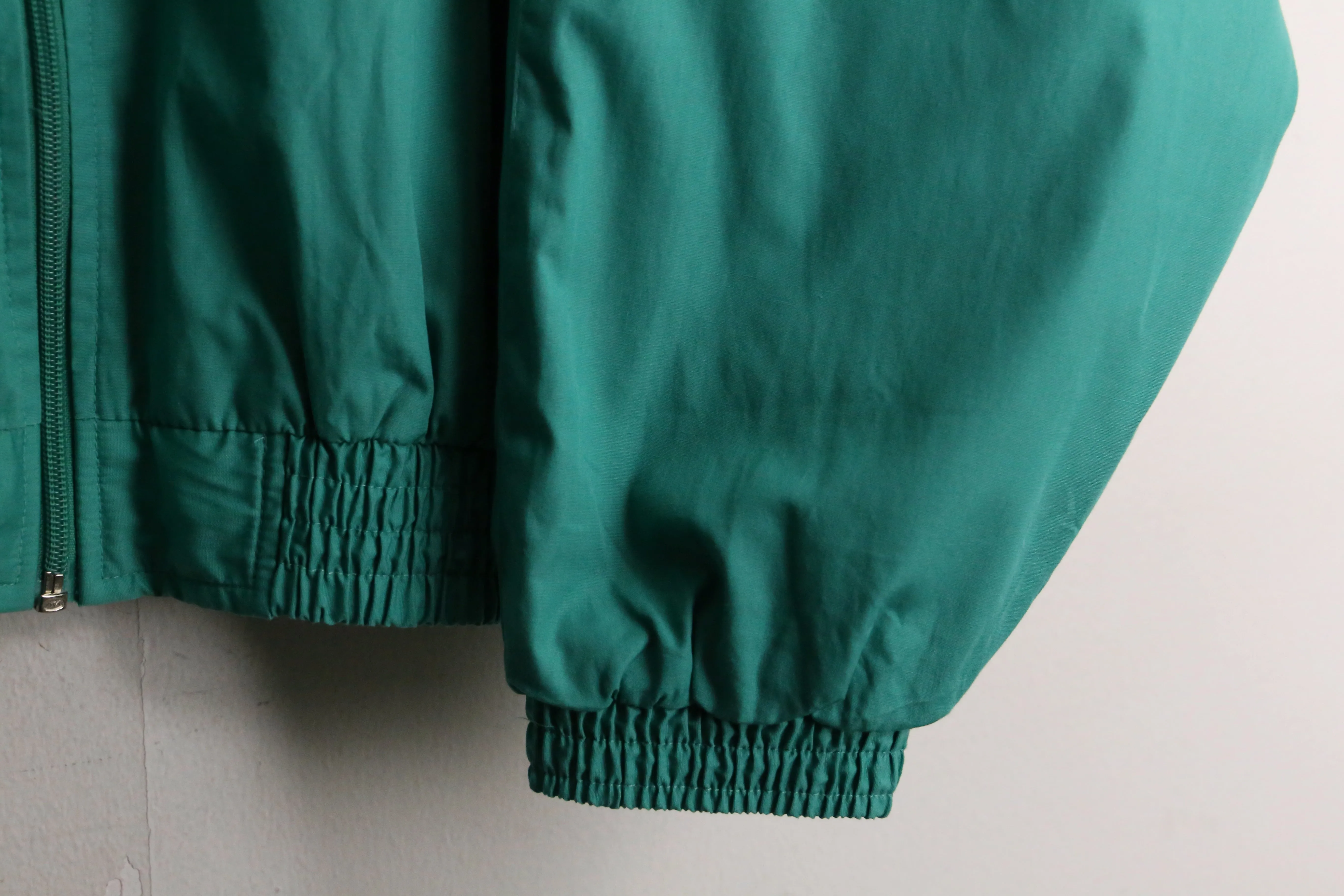 “PUMA” green nylon track jacket