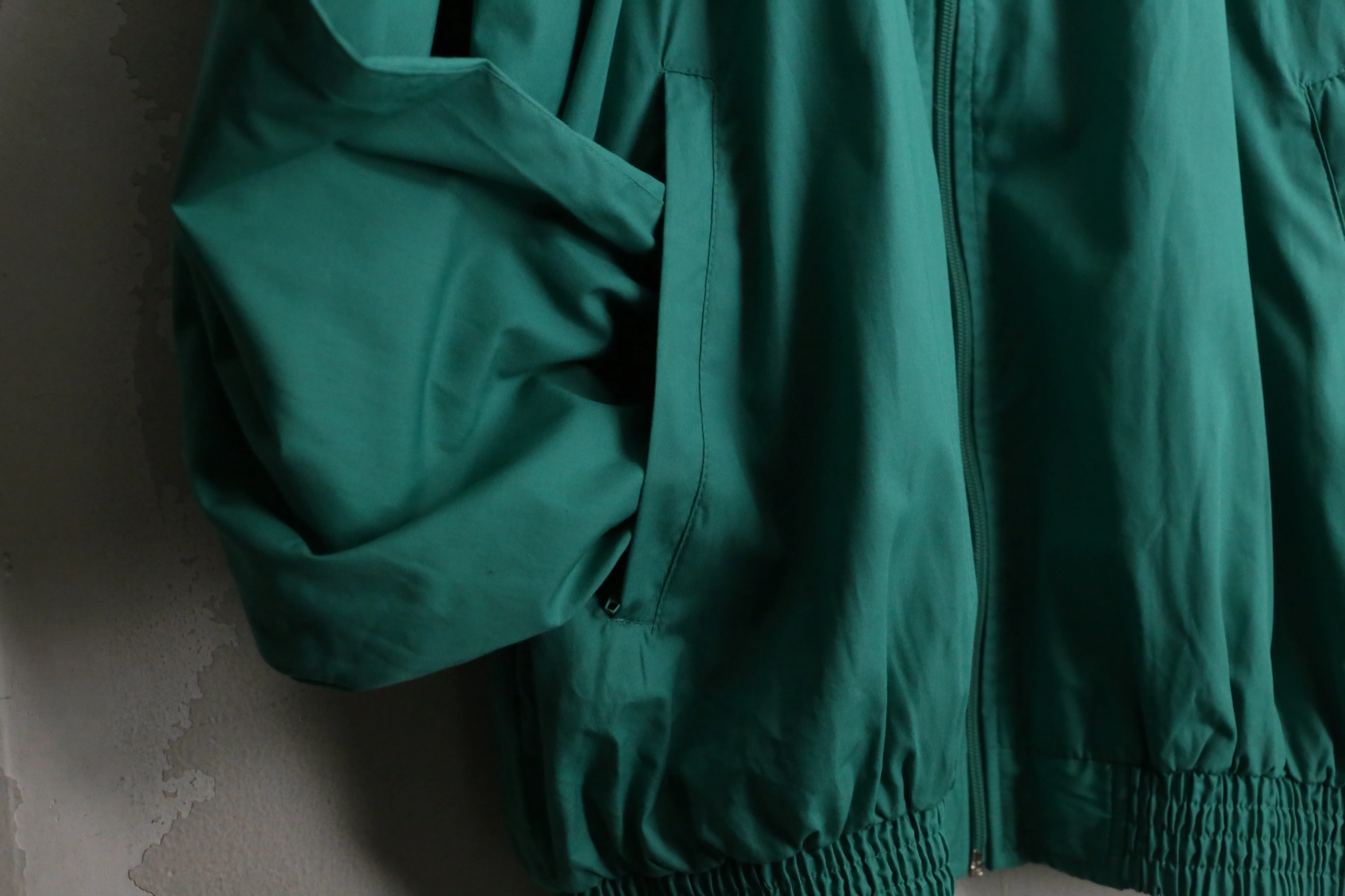 “PUMA” green nylon track jacket