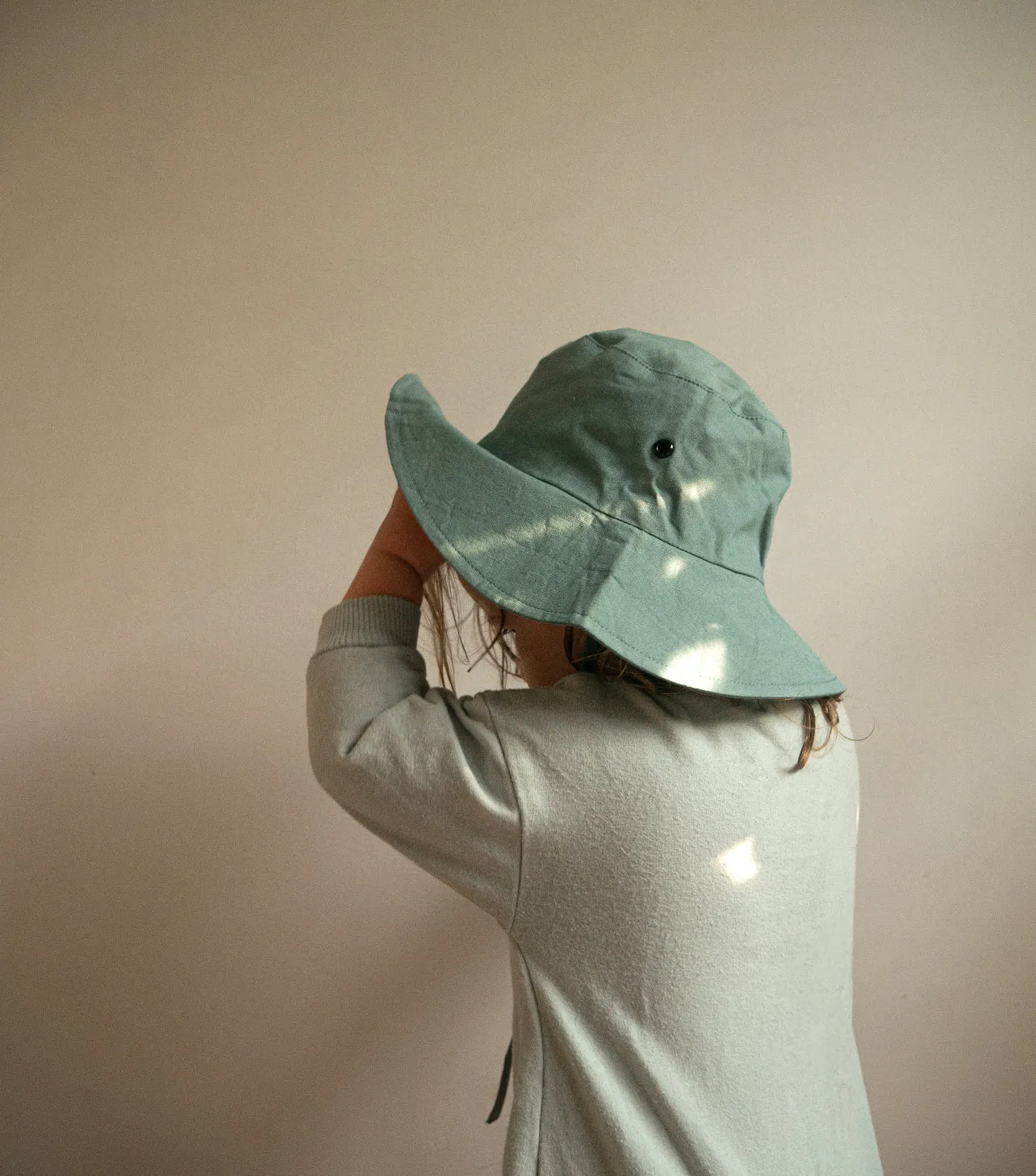 relaxed bucket hat | blue