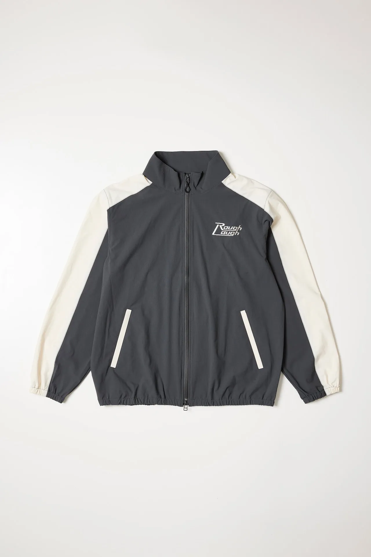 RIPSTOP COLOR SCHEME TRACK JACKET Charcoal grey