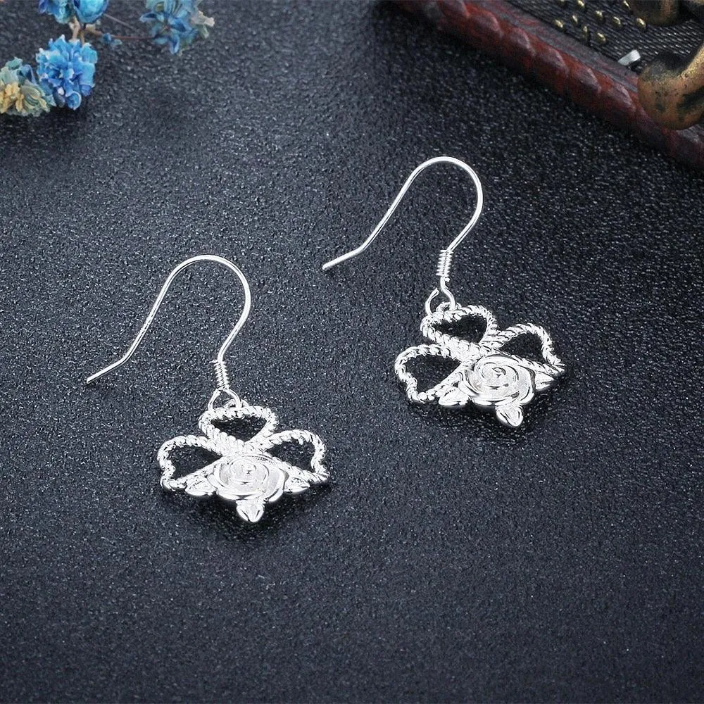 Rose Design Earrings for Women Accessories for Women