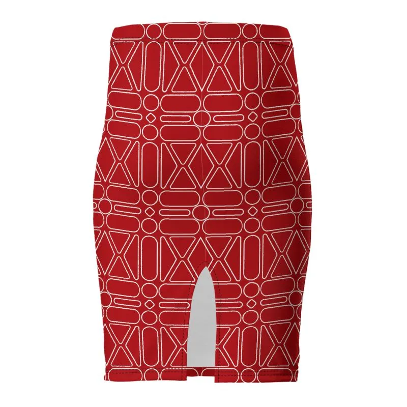 Shapes and Sizes Pencil Skirt