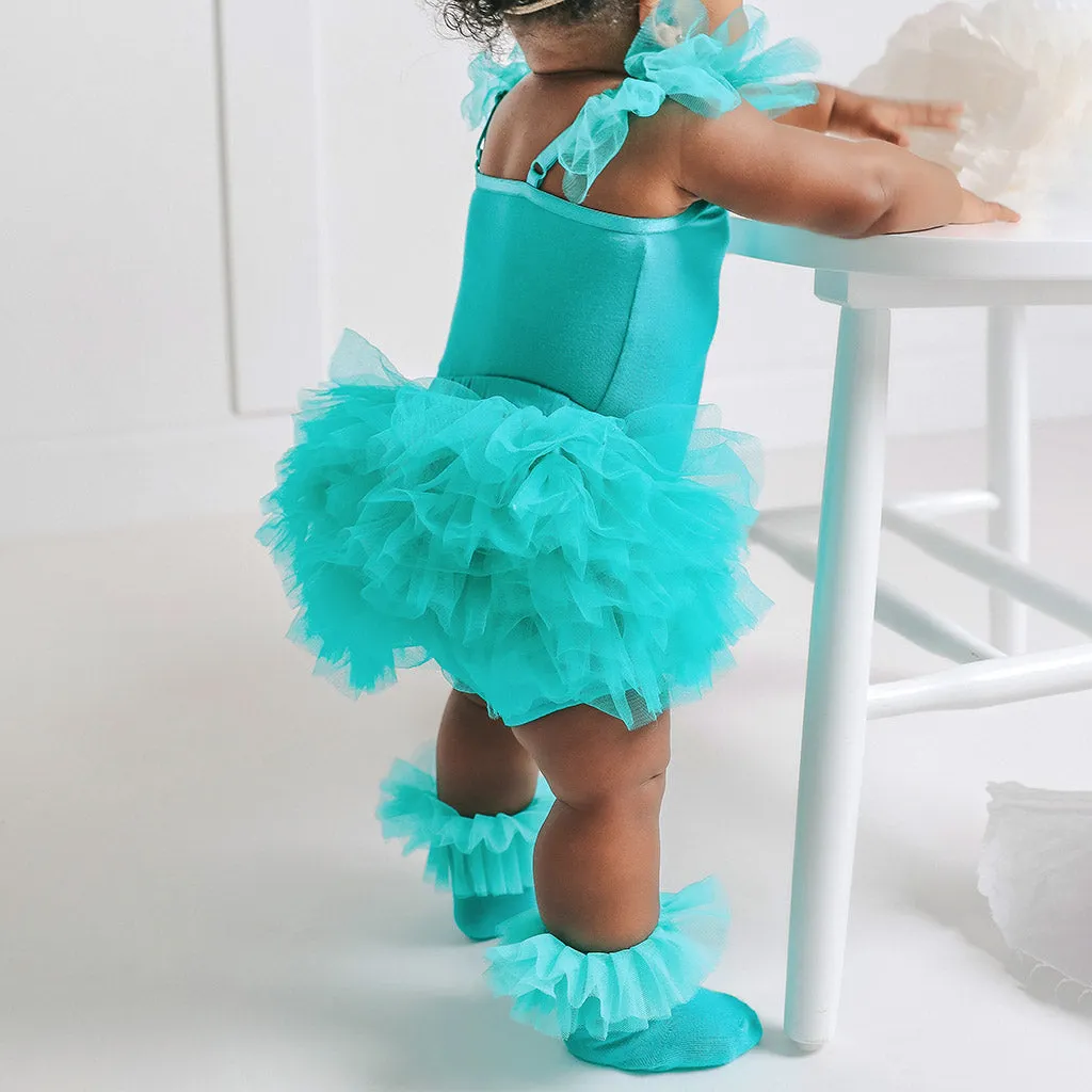 Signature Teal Tulle Bloomer