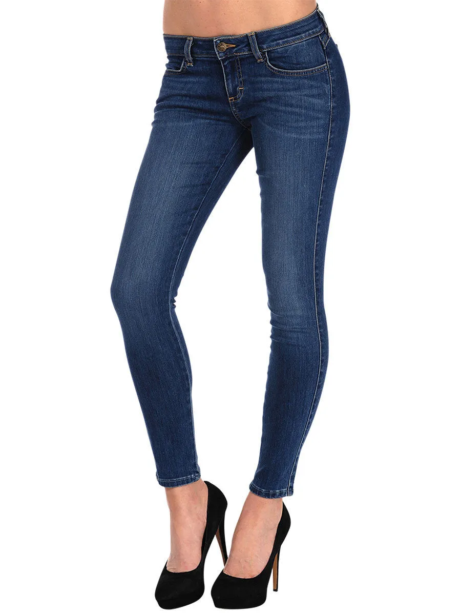 Siwy Denim - 'Hannah in Under the Boardwalk' - Blue-Rinse Skinny Jeans