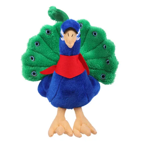 Soft Plush Peacock with Bandana