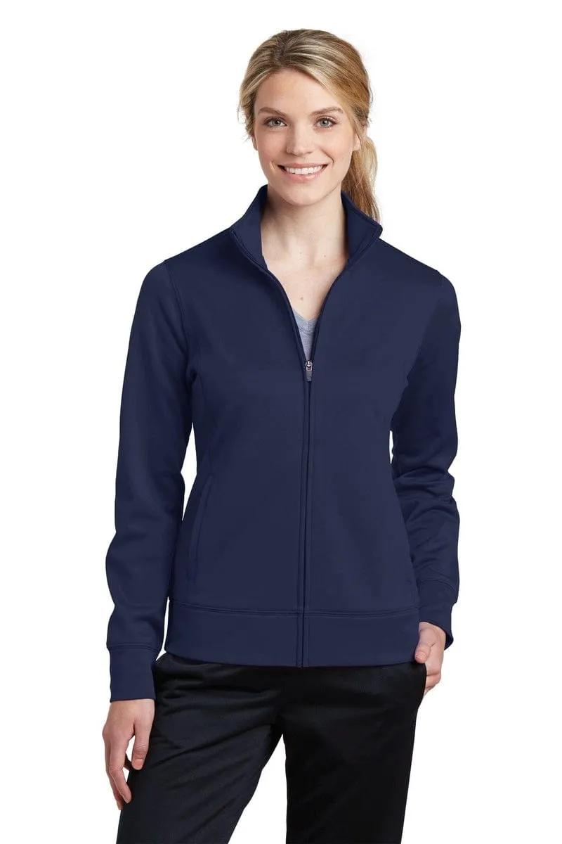 Sport-Tek LST241: Ladies Sport-Wick Fleece Full-Zip Jacket