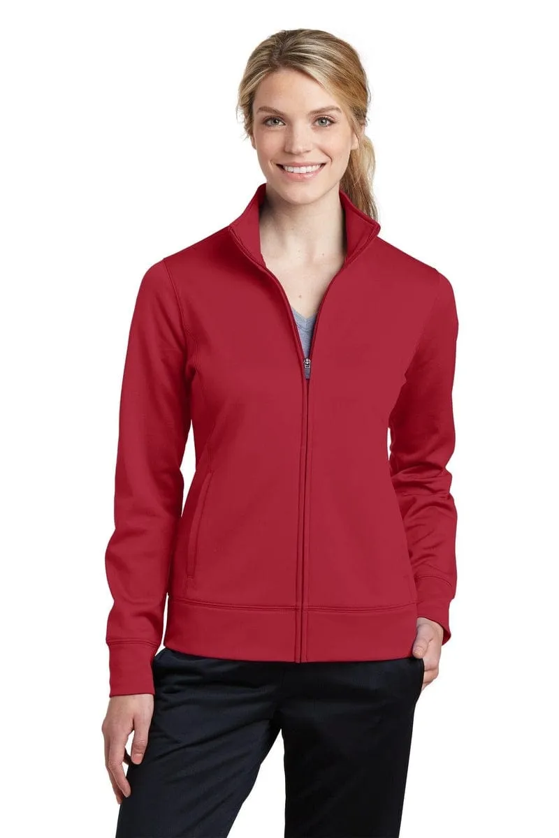 Sport-Tek LST241: Ladies Sport-Wick Fleece Full-Zip Jacket