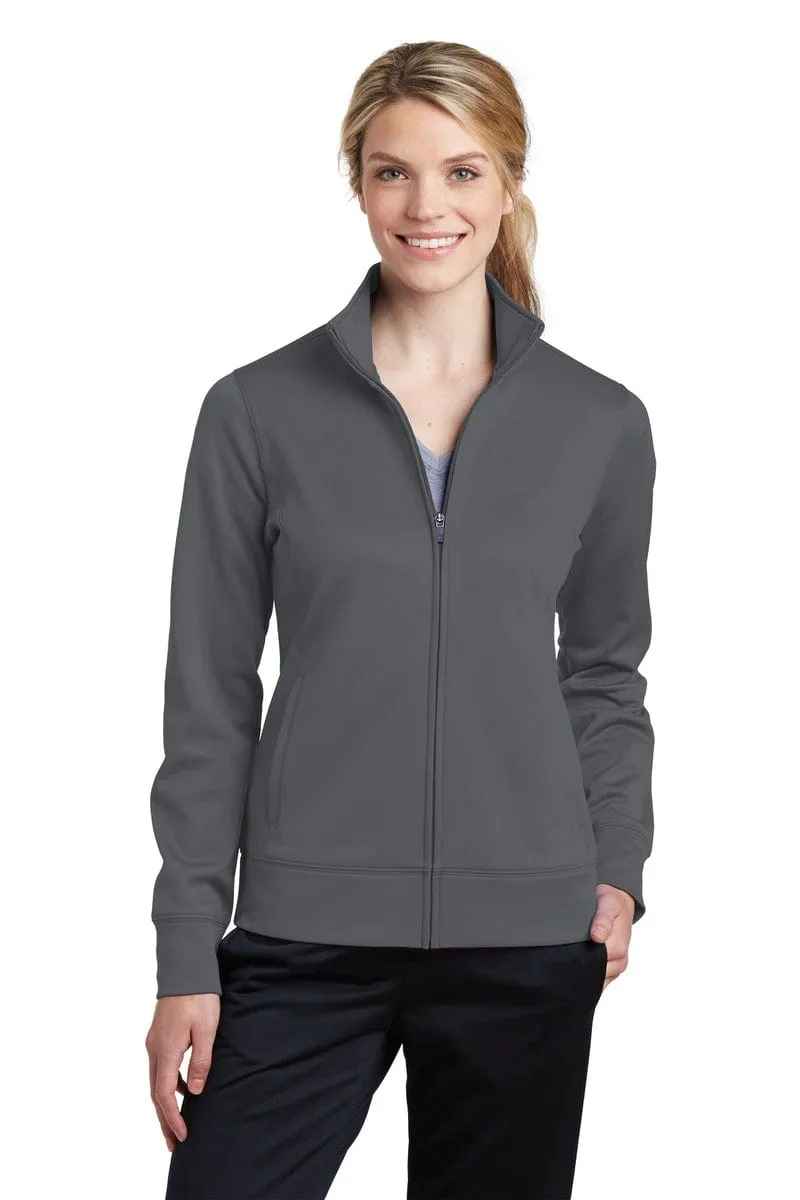 Sport-Tek LST241: Ladies Sport-Wick Fleece Full-Zip Jacket