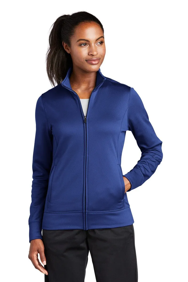 Sport-Tek LST241: Ladies Sport-Wick Fleece Full-Zip Jacket