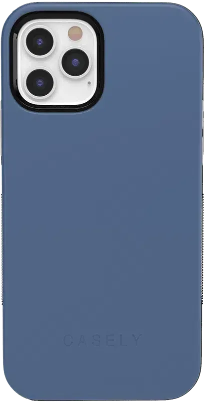 Steel Blue on Nude | Ultra-Protective Bold Case