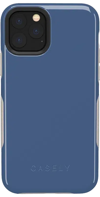 Steel Blue on Nude | Ultra-Protective Bold Case