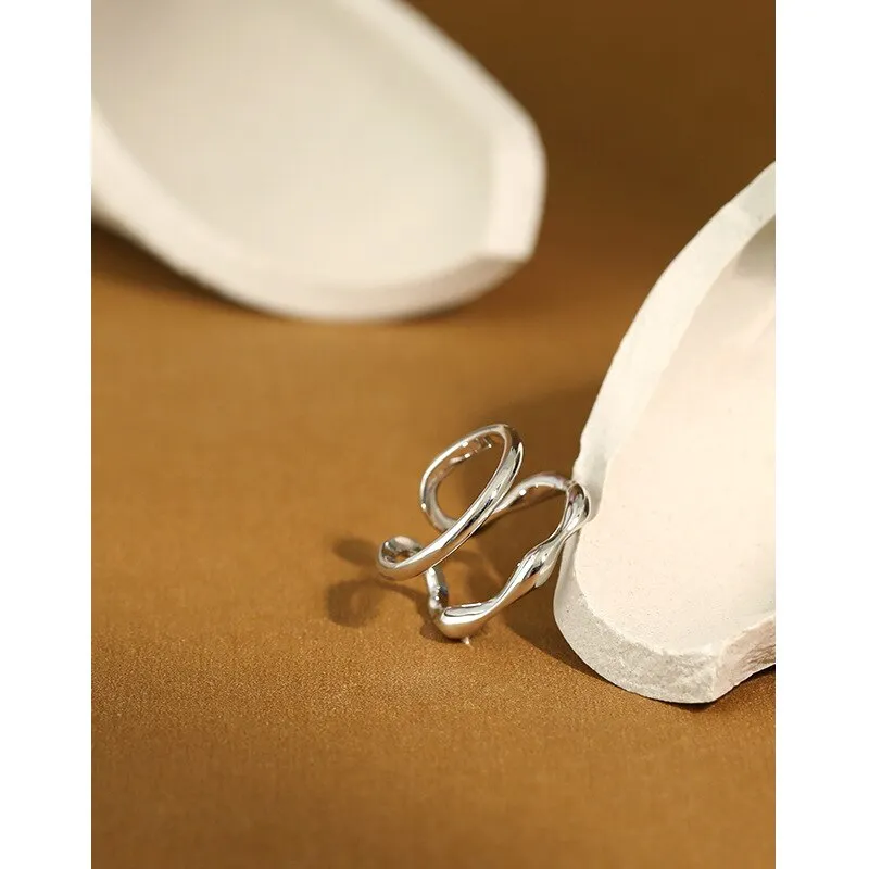 Sterling silver ring for women