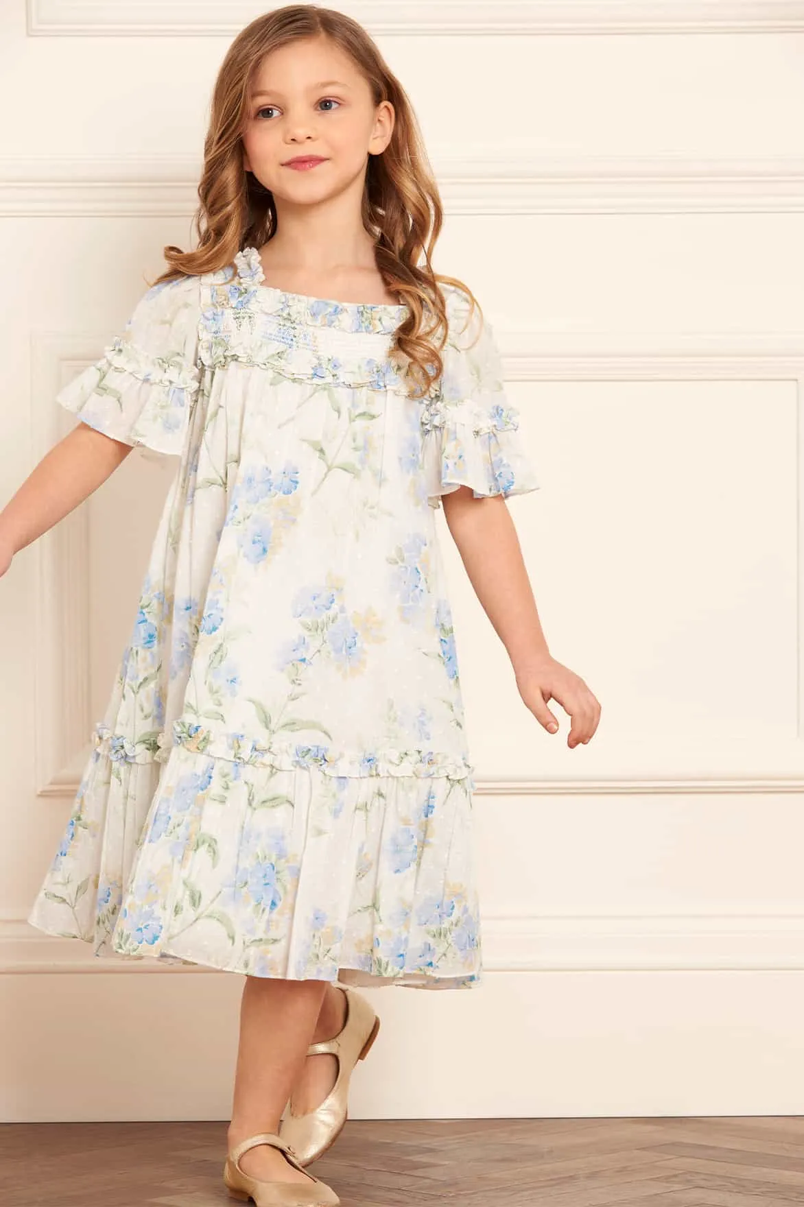 Summer Posy Cotton Bella Kids Dress