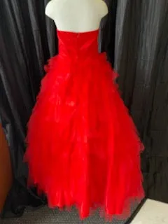 Tiffany Red Pageant Dress