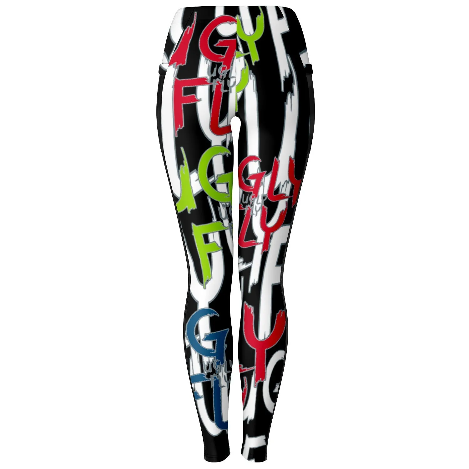 Ugly Fly Mesh Leg & Side Pocket Activewear Leggings