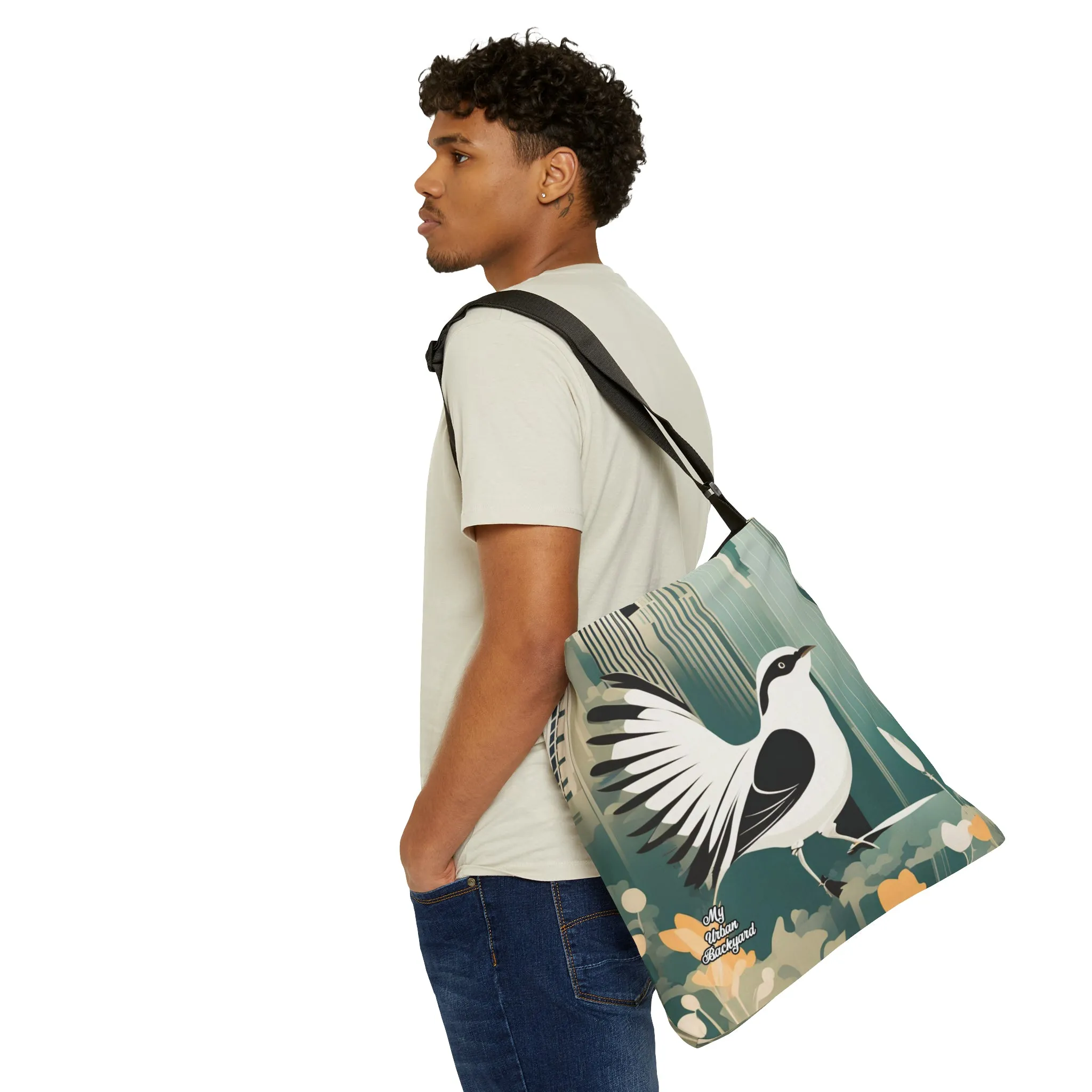 Urban Bird, Tote Bag with Adjustable Strap - Trendy and Versatile