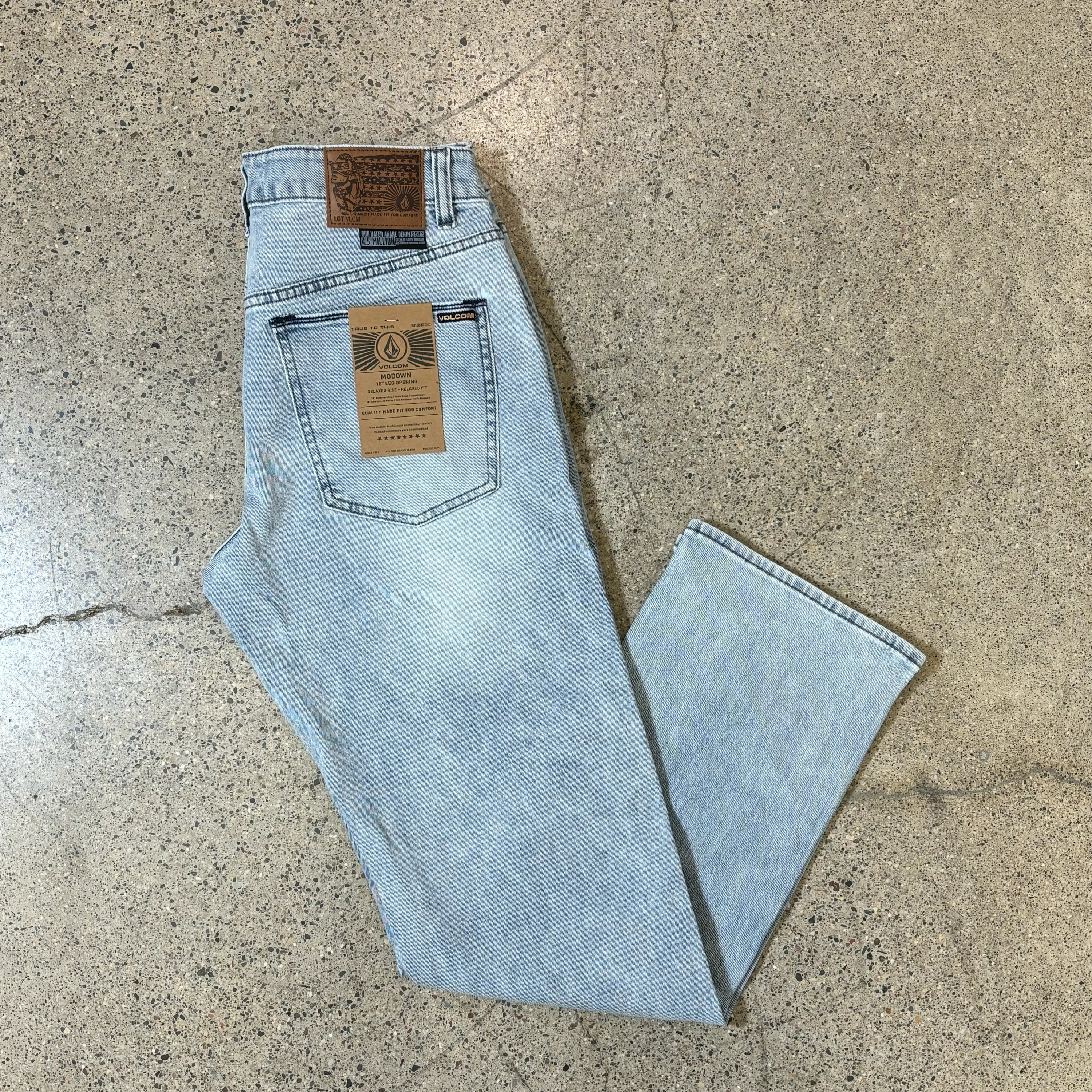 VOLCOM MODOWN DENIM - DESERT DIRT INDIGO