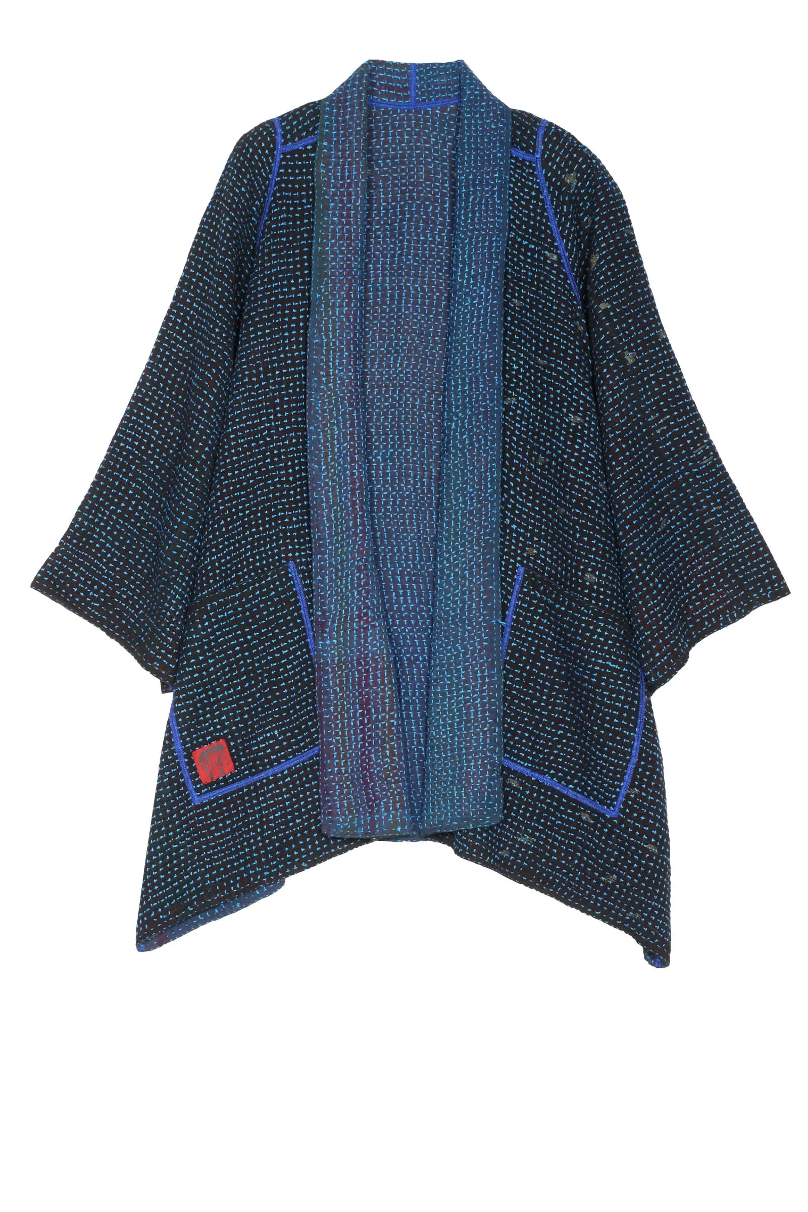 WAFFLE KANTHA A-LINE JKT