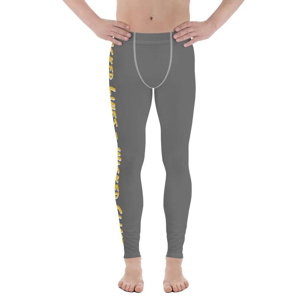 Wicked Lines Unisex Leggings (Grey)