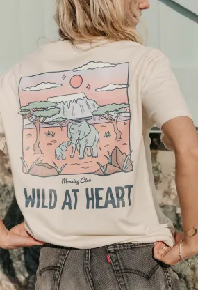 Wild At Heart Organic Cotton T-Shirt