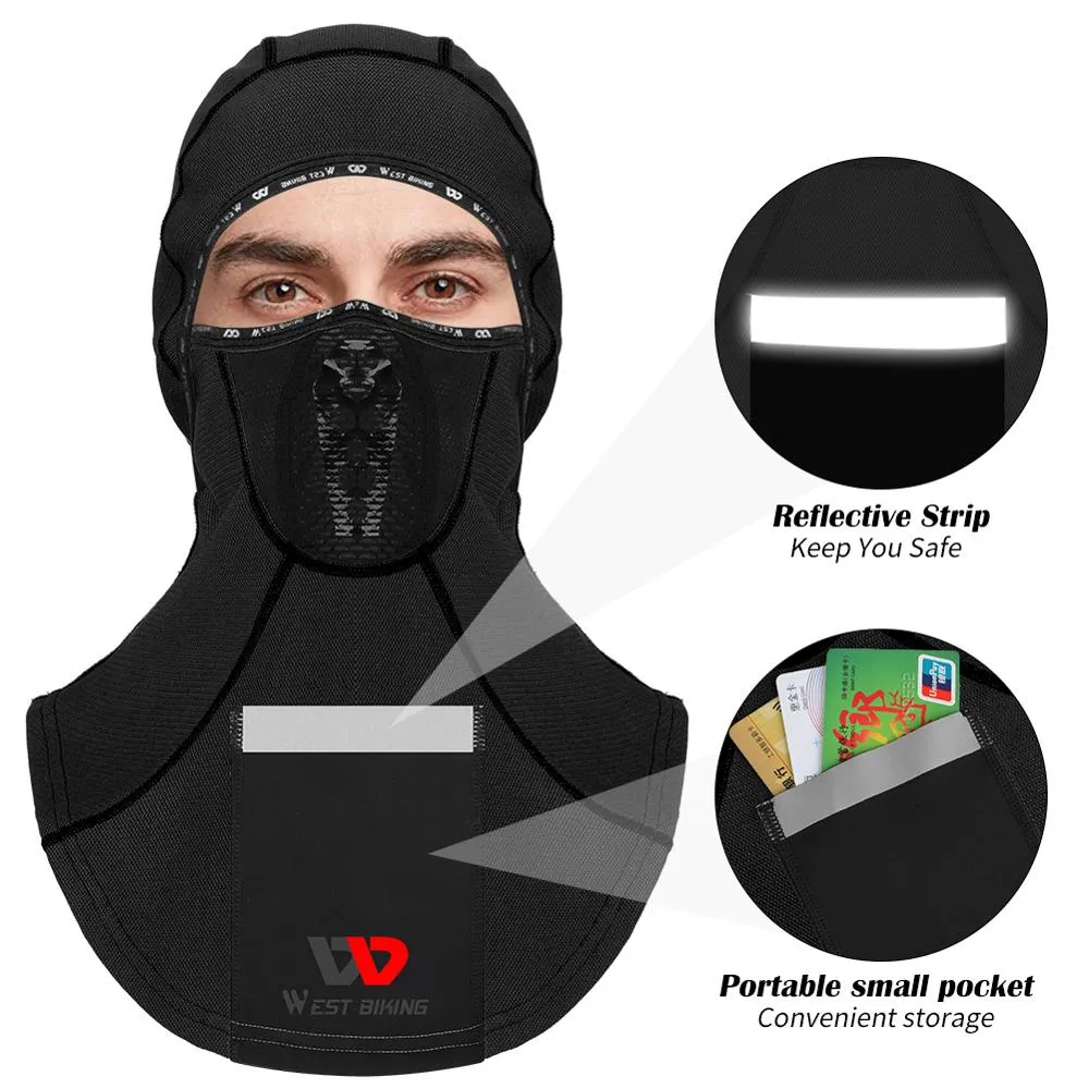 Winter Fleece Cycling Cap Warm Balaclava Tactical Soldier Hood Outdoor Sport Neck Warmer Ski Motorcycle Bicycle Hat